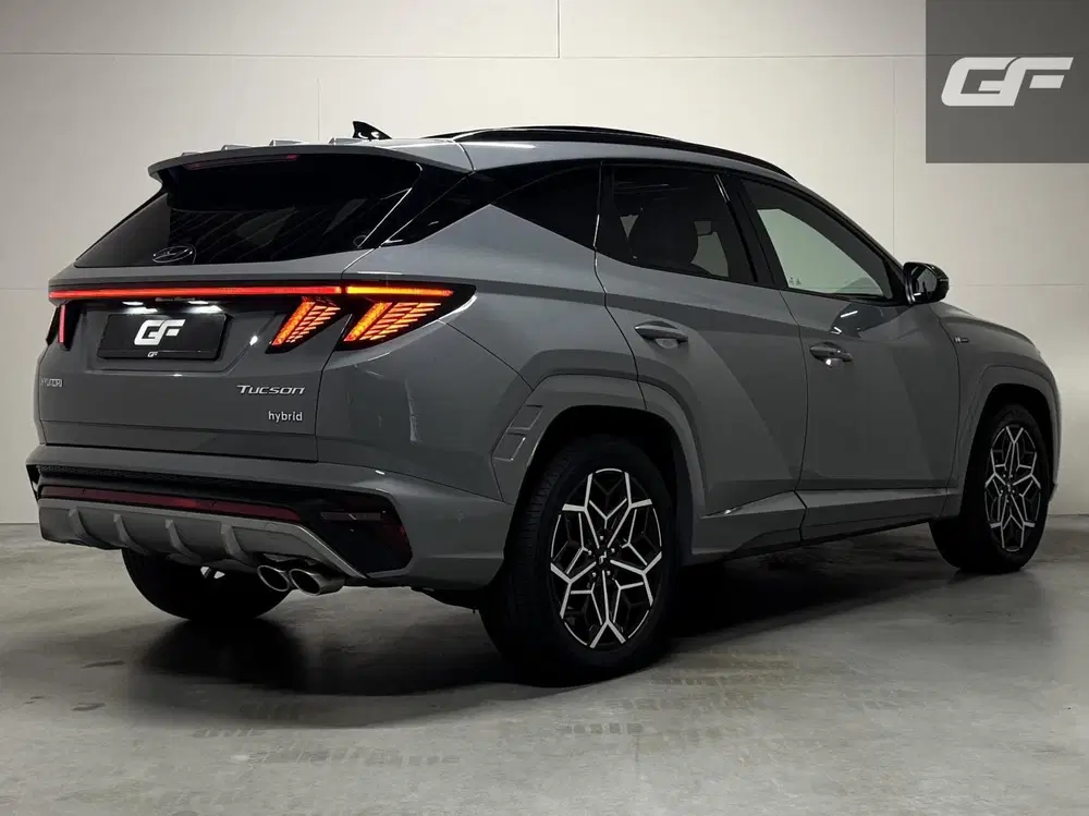 Hyundai TUCSON 1.6 T-GDI HEV N Line Sky Pano 360º Carplay uit 2023, foto 4