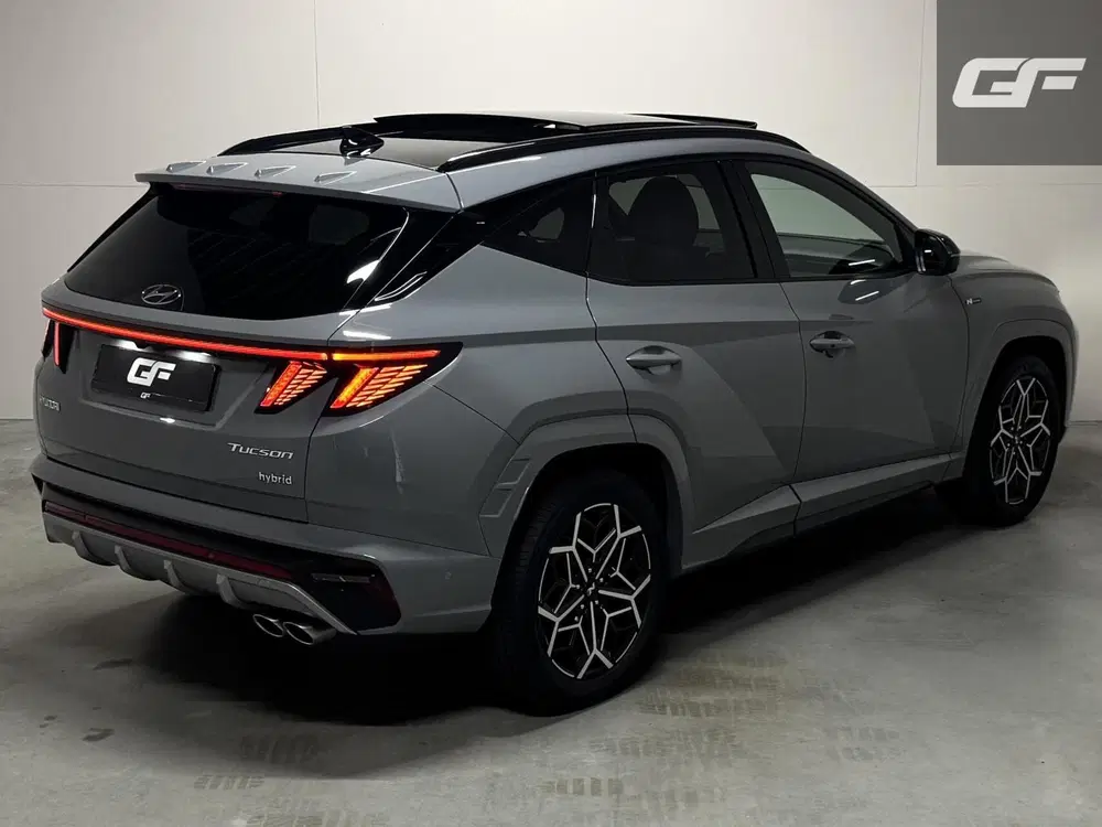 Hyundai TUCSON 1.6 T-GDI HEV N Line Sky Pano 360º Carplay uit 2023, foto 5