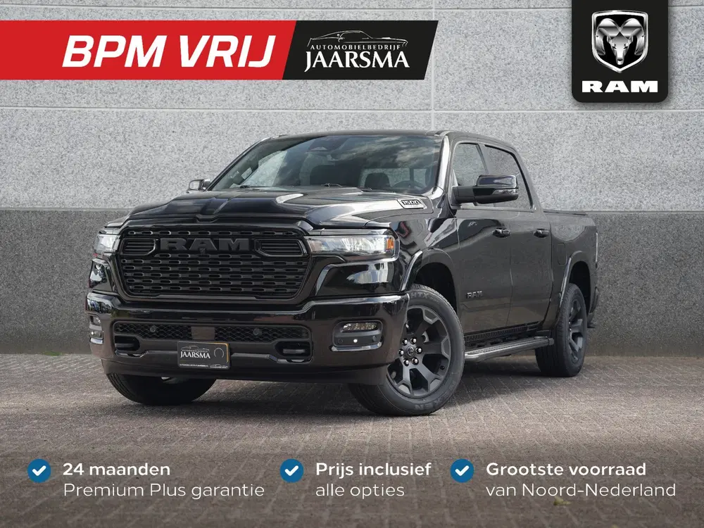 Dodge RAM 3.0L SST 420pk Big Horn Night CrewCab 4x4 uit 2024
