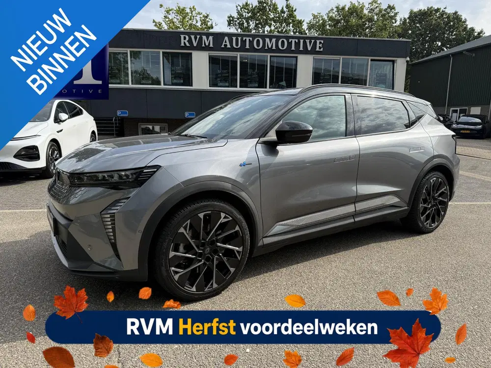 Renault Scenic E-Tech EV87 long range esprit Alpine HARMA uit 2024