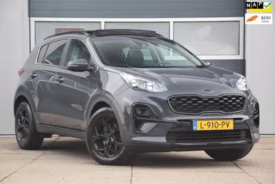 Kia Sportage 1.6 T-GDI Black Edition LEDEREN BEKLEDING uit 2021