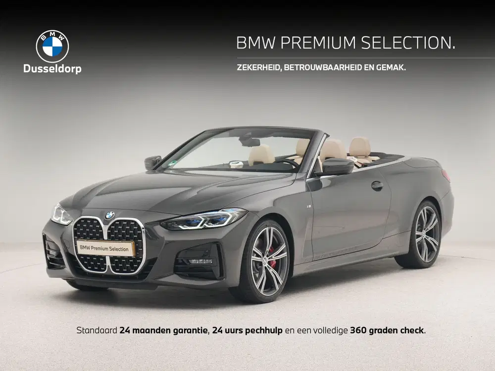 BMW 4-serie 430i Cabrio High Executive M-Sportpakket uit 2021