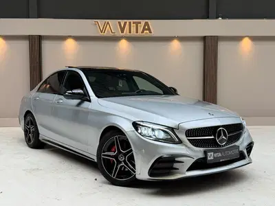 Mercedes-Benz C-Klasse 180 Business Solution AMG Pano uit 2019