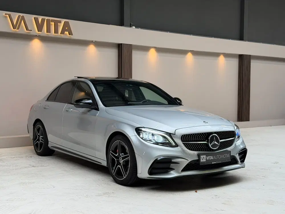 Mercedes-Benz C-Klasse 180 Business Solution AMG Pano uit 2019, foto 8