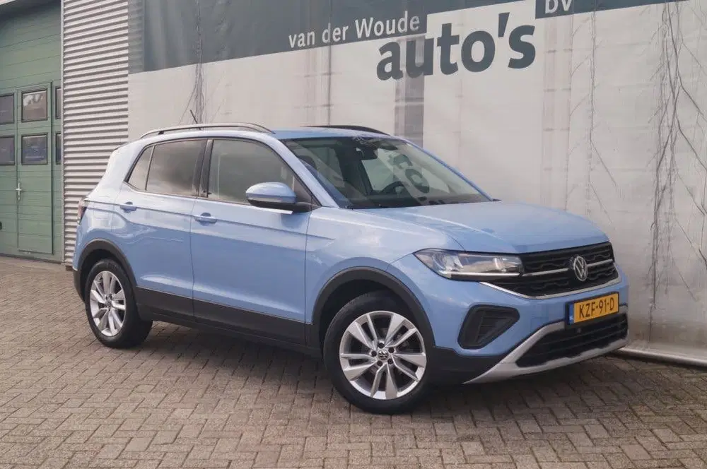 Volkswagen T-Cross 1.0 TSI Life Edition -LED-DIGI-AIRCO-CRUI uit 2024, foto 4