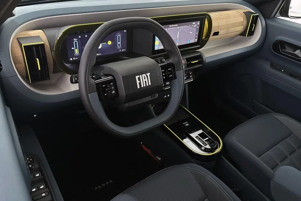 Fiat Grande Panda La Prima 11 kW 44 kWh Stuur-Stoelverwarmin uit 2026, foto 5