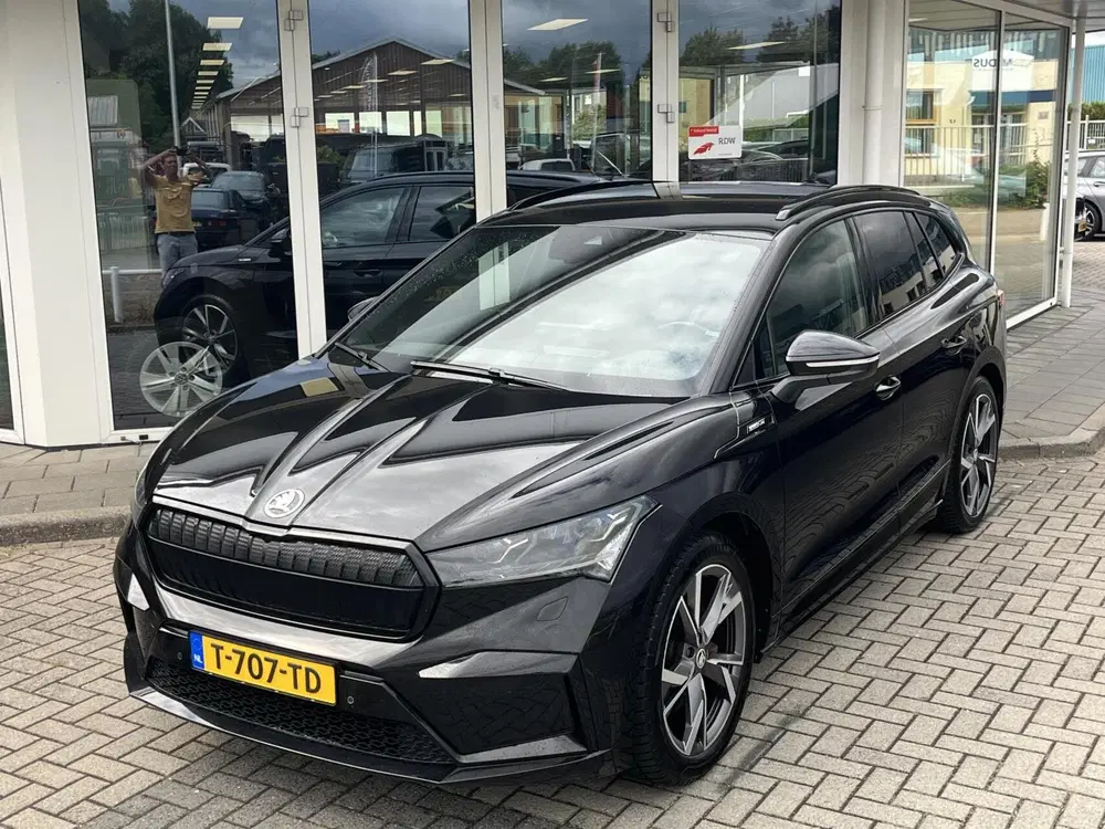 Skoda Enyaq 80 Sportline 204PK BTW SOH94% ACC+TREKH+KE uit 2023, foto 13