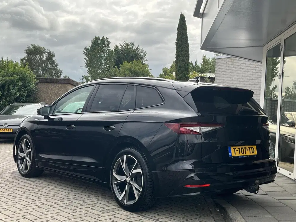 Skoda Enyaq 80 Sportline 204PK BTW SOH94% ACC+TREKH+KE uit 2023, foto 14