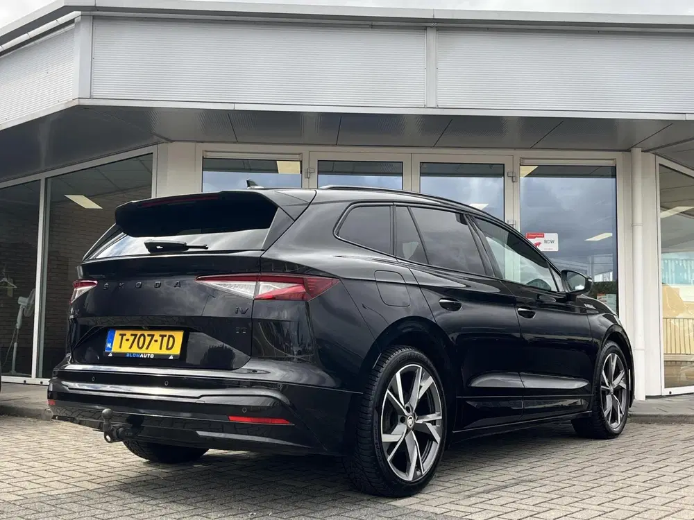 Skoda Enyaq 80 Sportline 204PK BTW SOH94% ACC+TREKH+KE uit 2023, foto 5