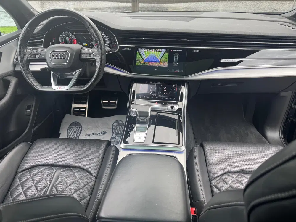 Audi Q7 55 TFSI quattro RS zetels Black Optic Pano uit 2020, foto 15