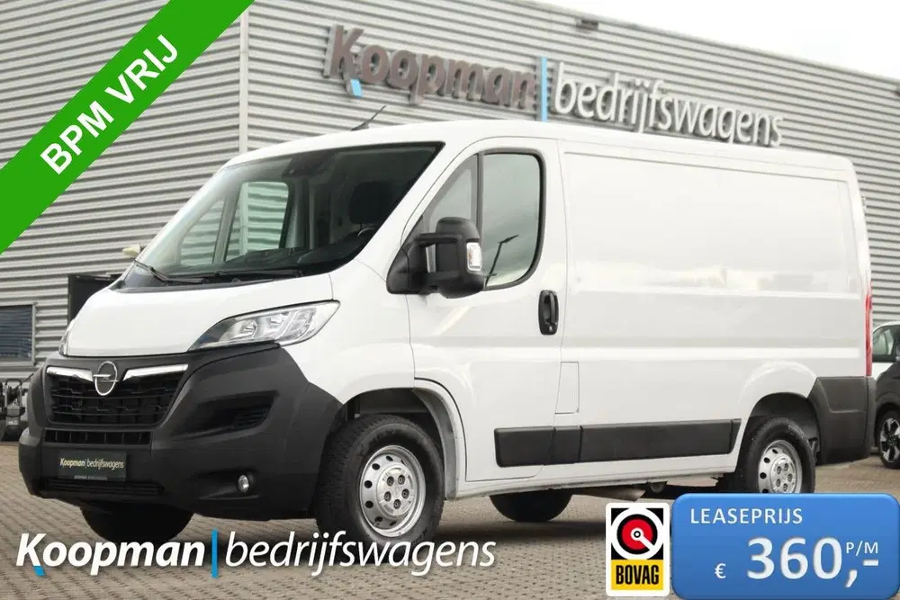 Opel Movano 140pk L1H1 3.5t uit 2024