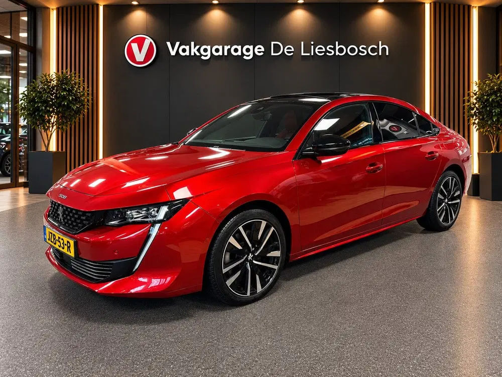 Peugeot 508 1.6 HYbrid GT 225pk Panorama-dak uit 2022