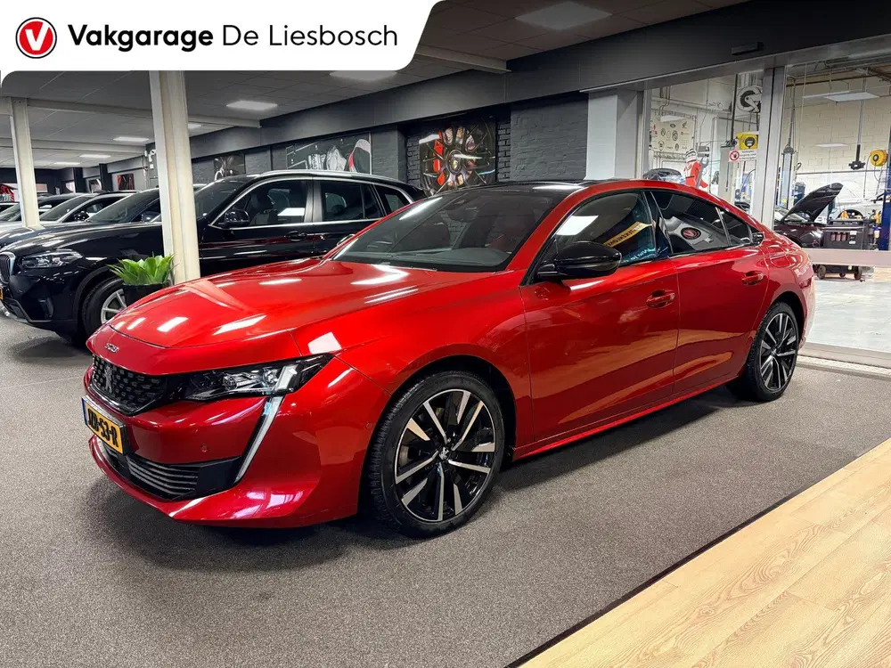 Peugeot 508 1.6 HYbrid GT 225pk Panorama-dak uit 2022, foto 2