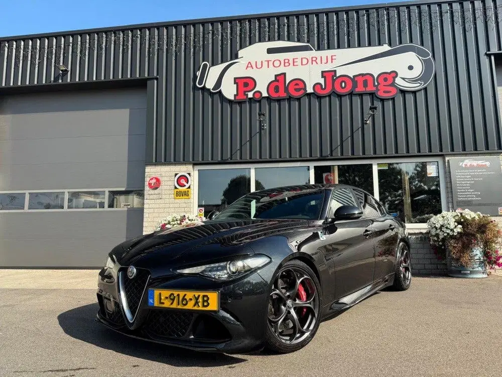 Alfa Romeo Giulia 2.9 V6 QUADRIFOGLIO Carbon pakket Sparco k uit 2019