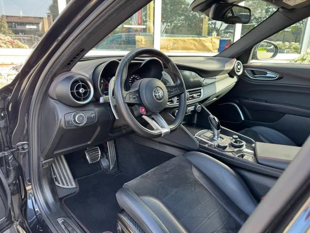 Alfa Romeo Giulia 2.9 V6 QUADRIFOGLIO Carbon pakket Sparco k uit 2019, foto 13