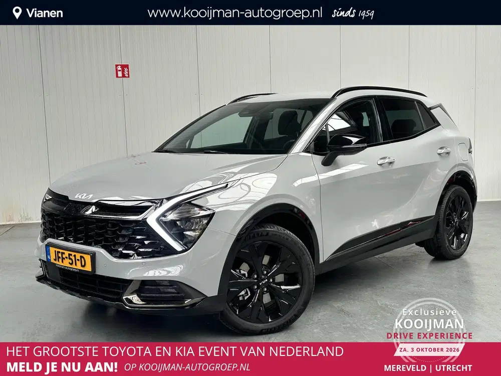 Kia Sportage 1.6 T-GDi Plug-in Hybrid AWD Dark Edition uit 2025