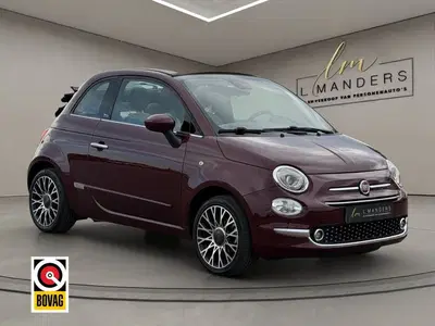 Fiat 500C 1.2 Star 2019 BORDEAUX uit 2019