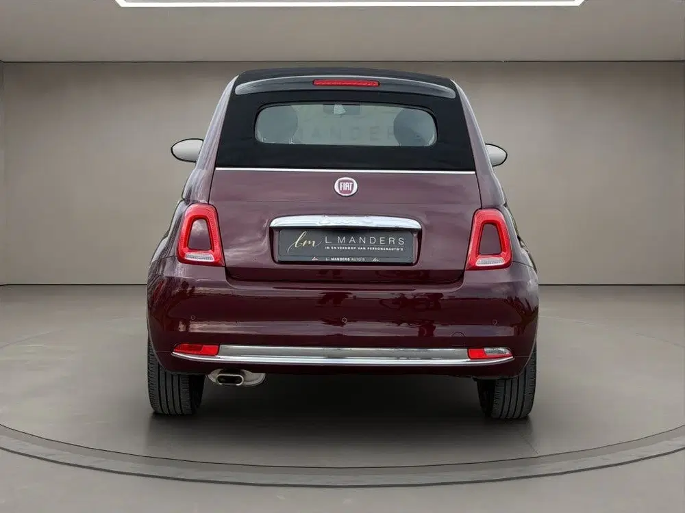 Fiat 500C 1.2 Star 2019 BORDEAUX uit 2019, foto 12