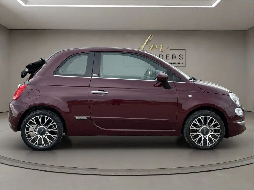 Fiat 500C 1.2 Star 2019 BORDEAUX uit 2019, foto 2