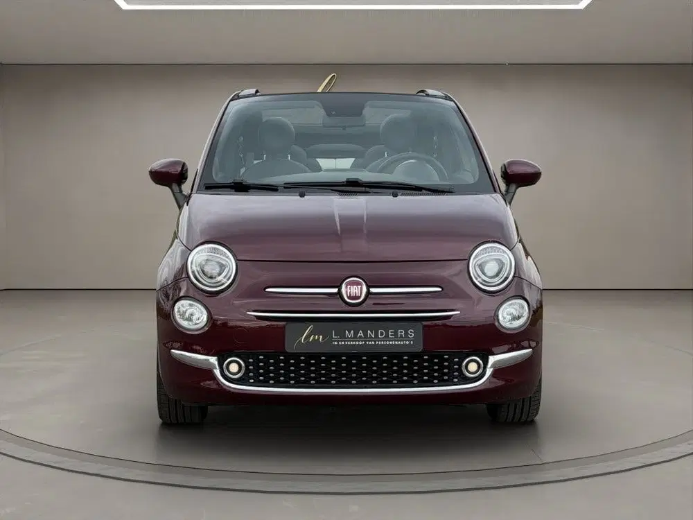 Fiat 500C 1.2 Star 2019 BORDEAUX uit 2019, foto 5