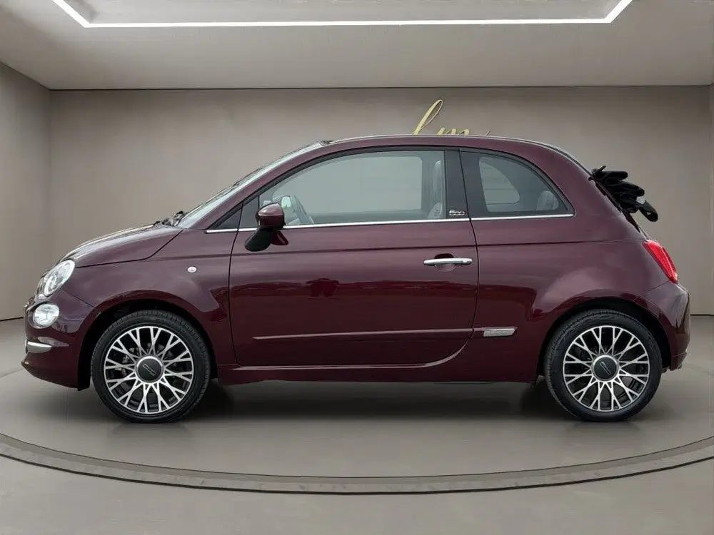Fiat 500C 1.2 Star 2019 BORDEAUX uit 2019, foto 7