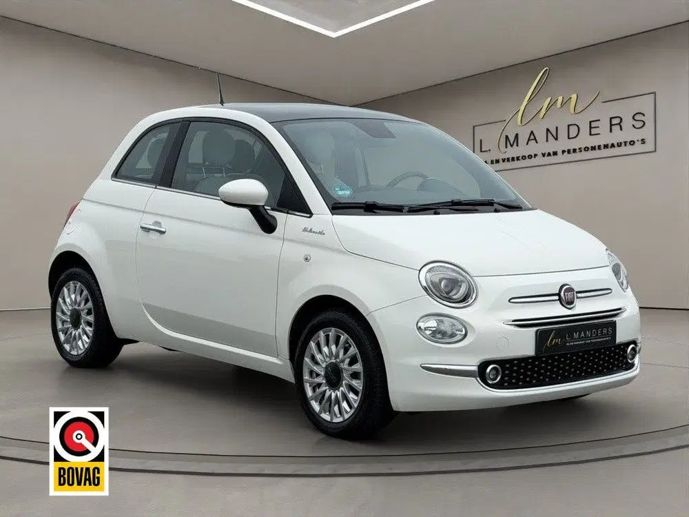 Fiat 500 1.0 Hybrid Dolcevita 2023 WIT uit 2023