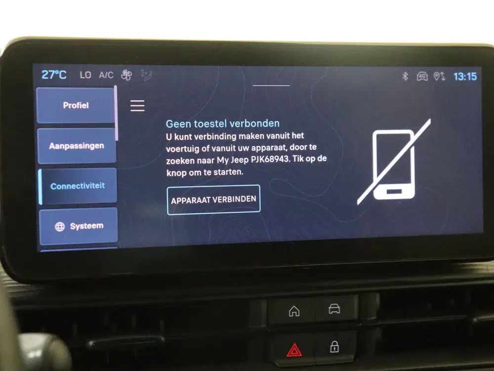 Jeep Avenger Longitude 54 kWh Apple CarPlay uit 2024, foto 15