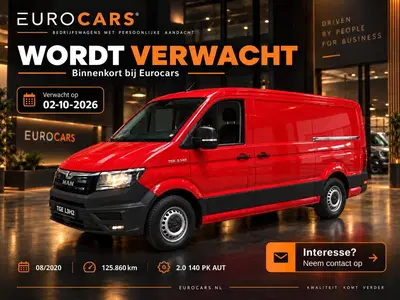 MAN TGE 2.0 140 pk Automaat L3H2 Camera ACC Naviga uit 2020