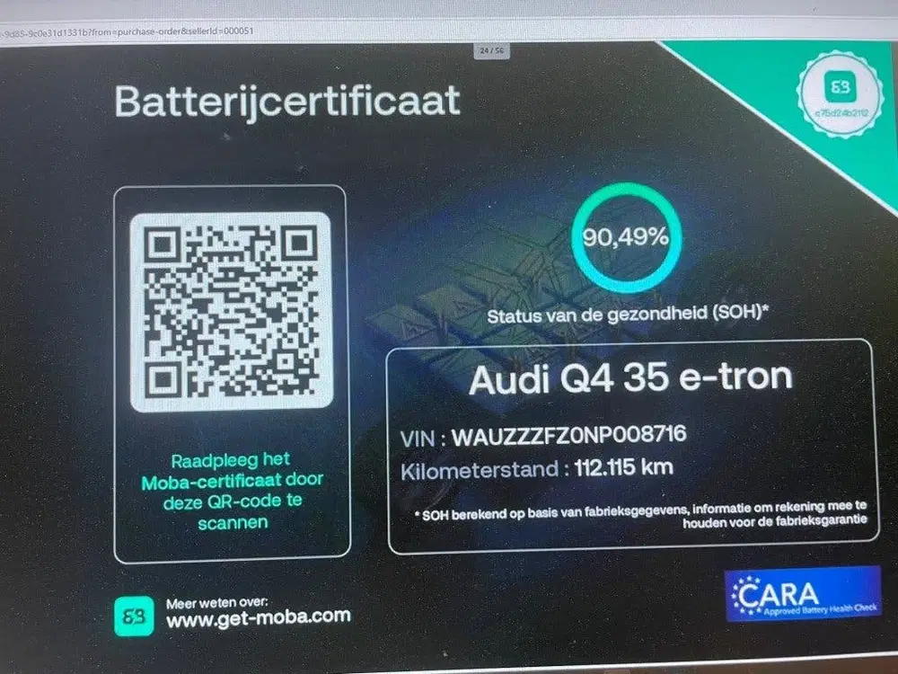 Audi Q4 e-tron 35 Launch edition 55 kWh uit 2021, foto 3