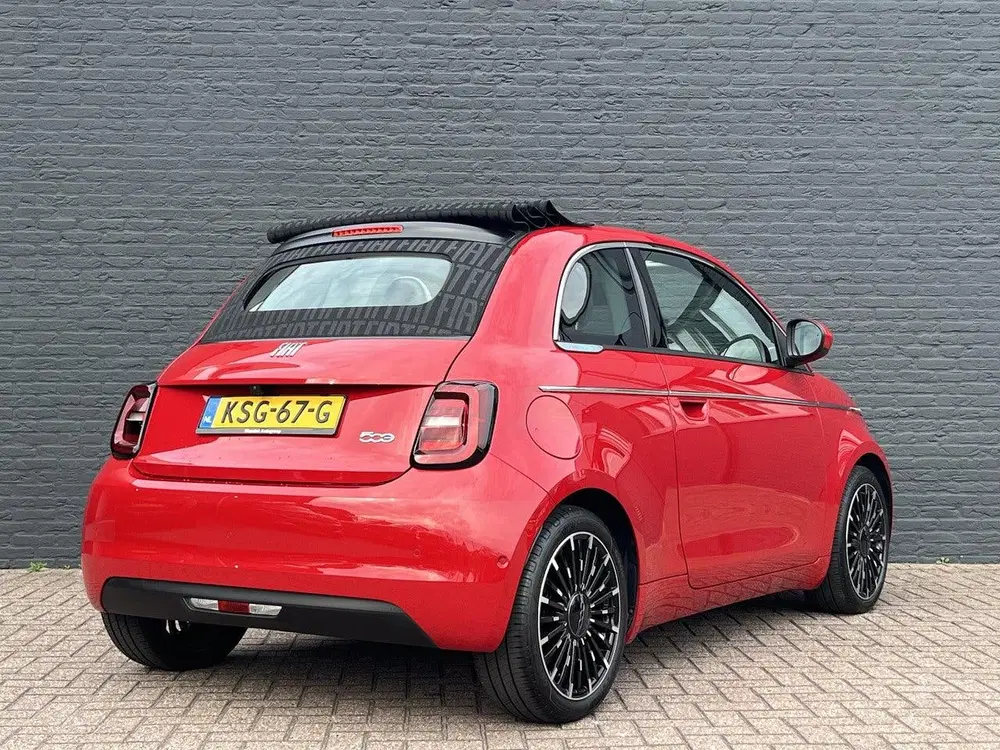 Fiat 500C La Prima 42 kWh SOH 95 uit 2024, foto 7