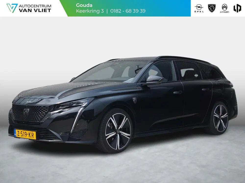 Peugeot 308 1.6 Plug-in Hybrid 225 GT uit 2024