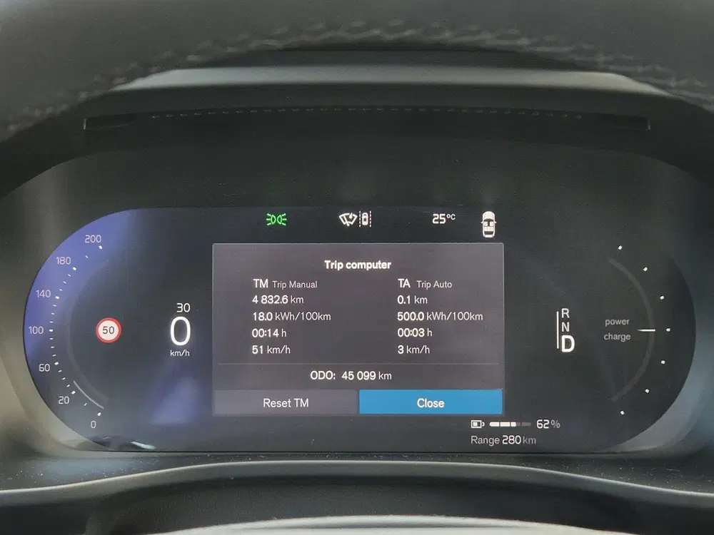 Volvo XC40 Single Motor Extened Range Core 82 kWh CAM uit 2024, foto 11