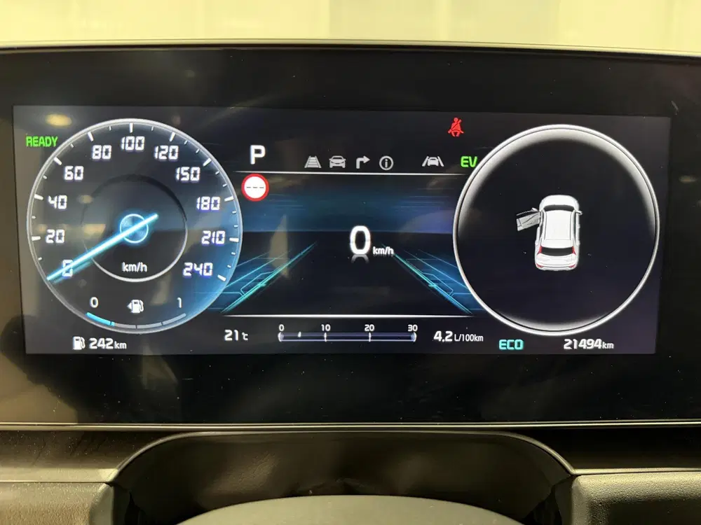 Kia Niro 1.6 GDi Hybrid DynamicLine Trekhaak uit 2024, foto 12