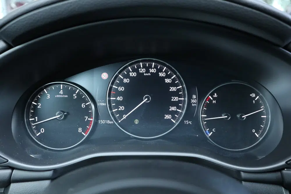 Mazda 3 2.0 e-SkyActiv-G M Hybrid 150 Homura Camer uit 2023, foto 9