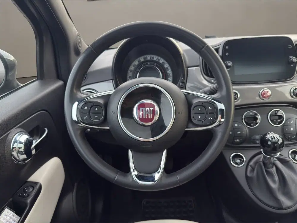 Fiat 500 1.0 Hybrid Dolcevita 2021 GRIJS Panoramada uit 2021, foto 12