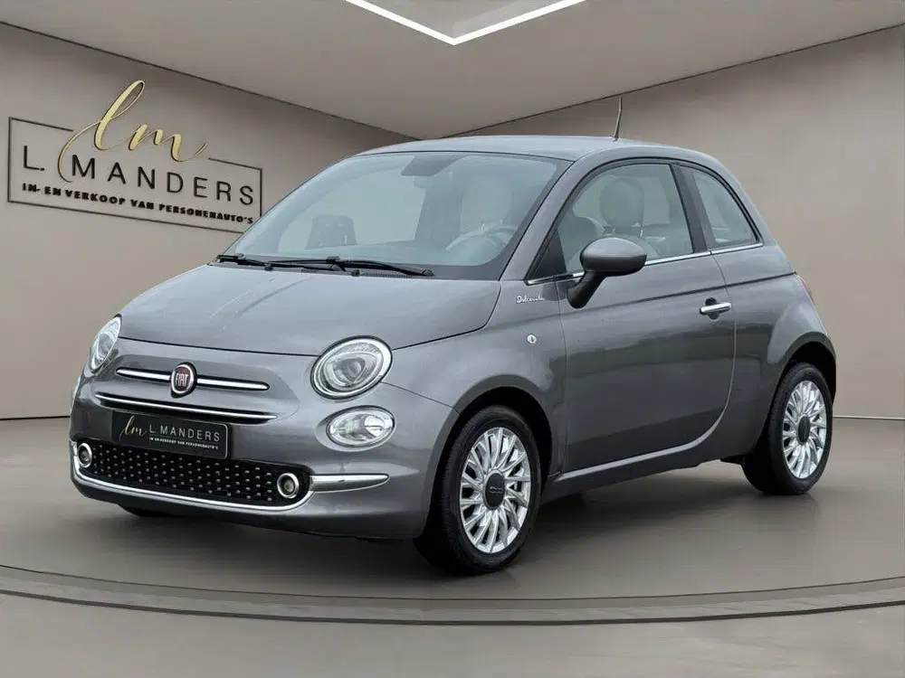 Fiat 500 1.0 Hybrid Dolcevita 2021 GRIJS Panoramada uit 2021, foto 6
