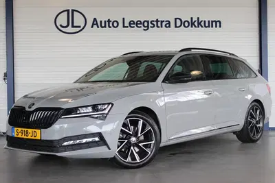 Skoda Superb 1.5 TSI ACT Sportline Business Steel Grey uit 2023