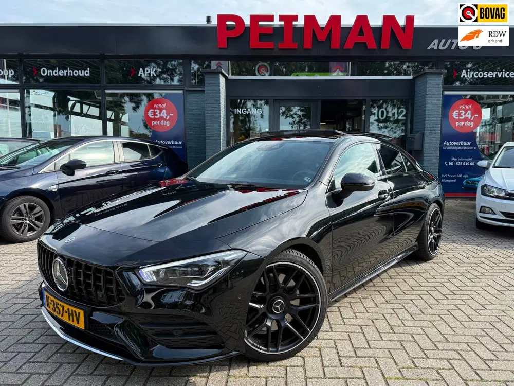 Mercedes-Benz CLA 220 Premium Plus AMG Night Edition uit 2019