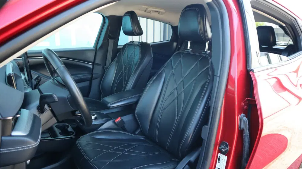 Ford Mustang Mach-E RWD 75 kWh SOH93% Leder Clima LED CarPla uit 2021, foto 13