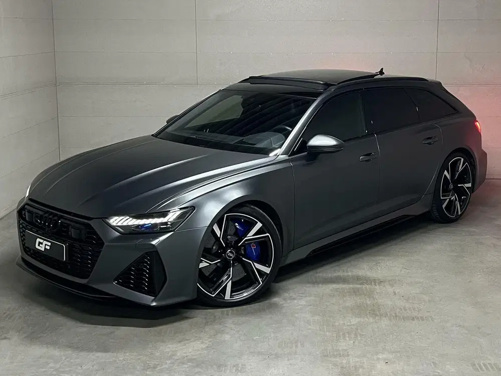 Audi RS6 Avant 4.0 TFSI Quattro Matgrijs Dynamic+ B uit 2020, foto 11