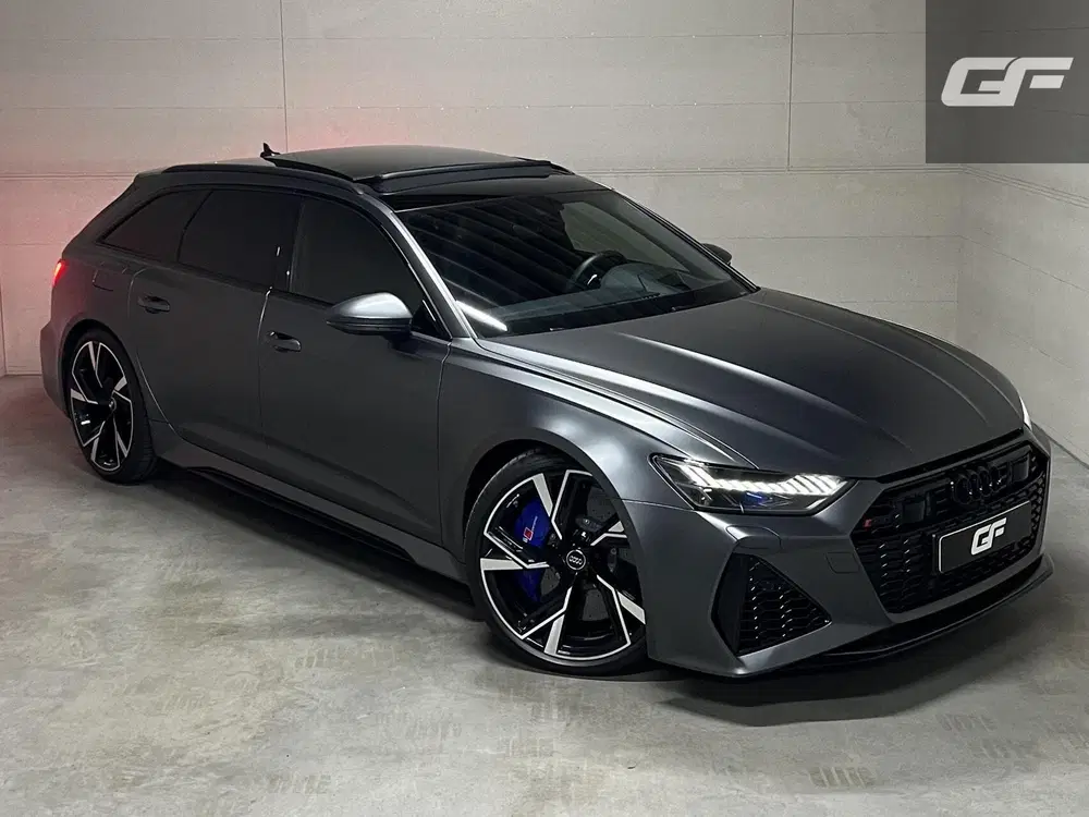 Audi RS6 Avant 4.0 TFSI Quattro Matgrijs Dynamic+ B uit 2020, foto 2