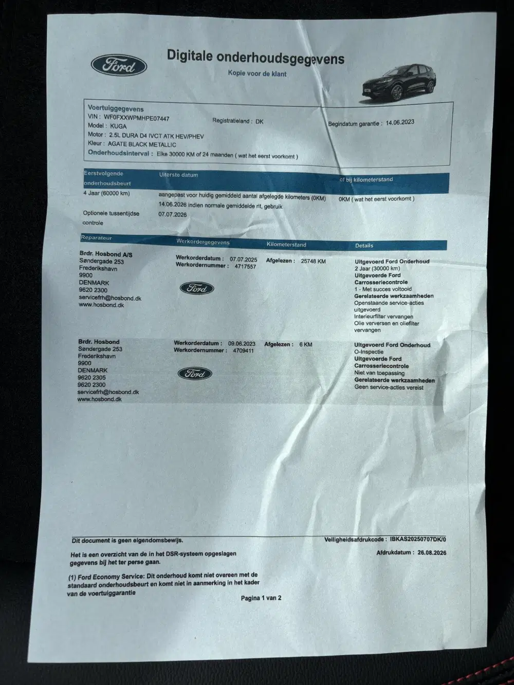 Ford Kuga 2.5 PHEV ST-Line X uit 2023, foto 5