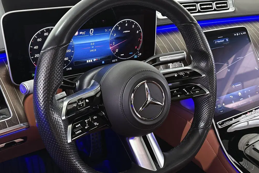 Mercedes-Benz S-Klasse 500 4MATIC Lang AMG Line Premium Plus uit 2021, foto 13