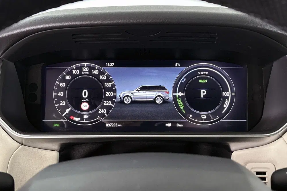 Land Rover Range Rover Sport P400e HSE Dynamic Stealth Pano uit 2020, foto 12
