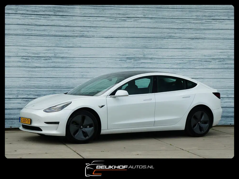 Tesla Model 3 Long Range AWD 75 kWh Leer uit 2019