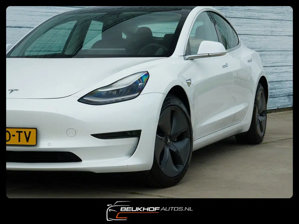 Tesla Model 3 Long Range AWD 75 kWh Leer uit 2019, foto 4