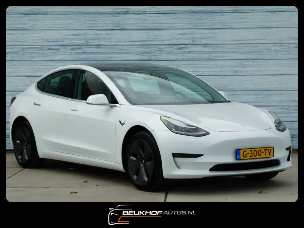 Tesla Model 3 Long Range AWD 75 kWh Leer uit 2019, foto 9