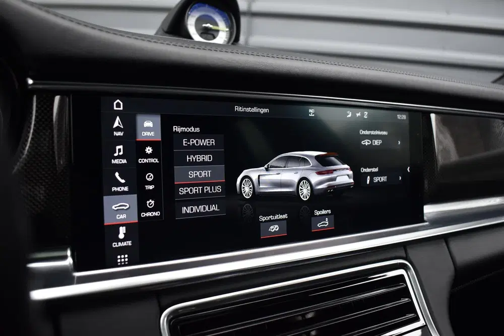 Porsche Panamera Sport Turismo 2.9 4 E-Hybrid SportDesign uit 2020, foto 15