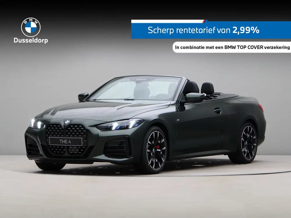 BMW 4-serie Cabrio 420i MALACHITE GREEN II METALLIC uit 2026