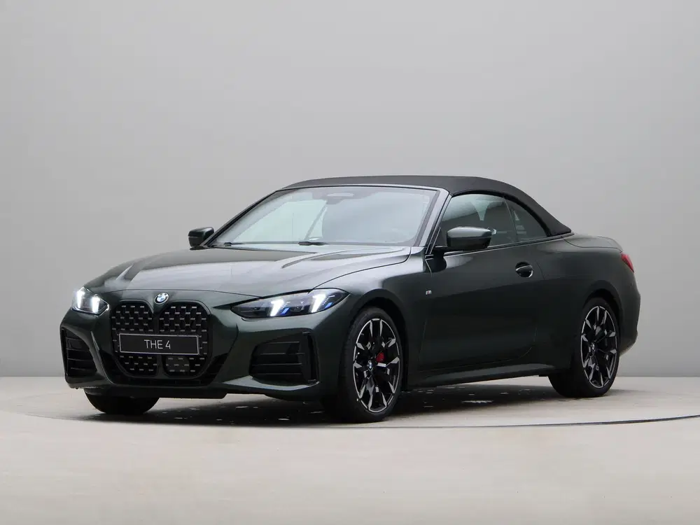 BMW 4-serie Cabrio 420i MALACHITE GREEN II METALLIC uit 2026, foto 2